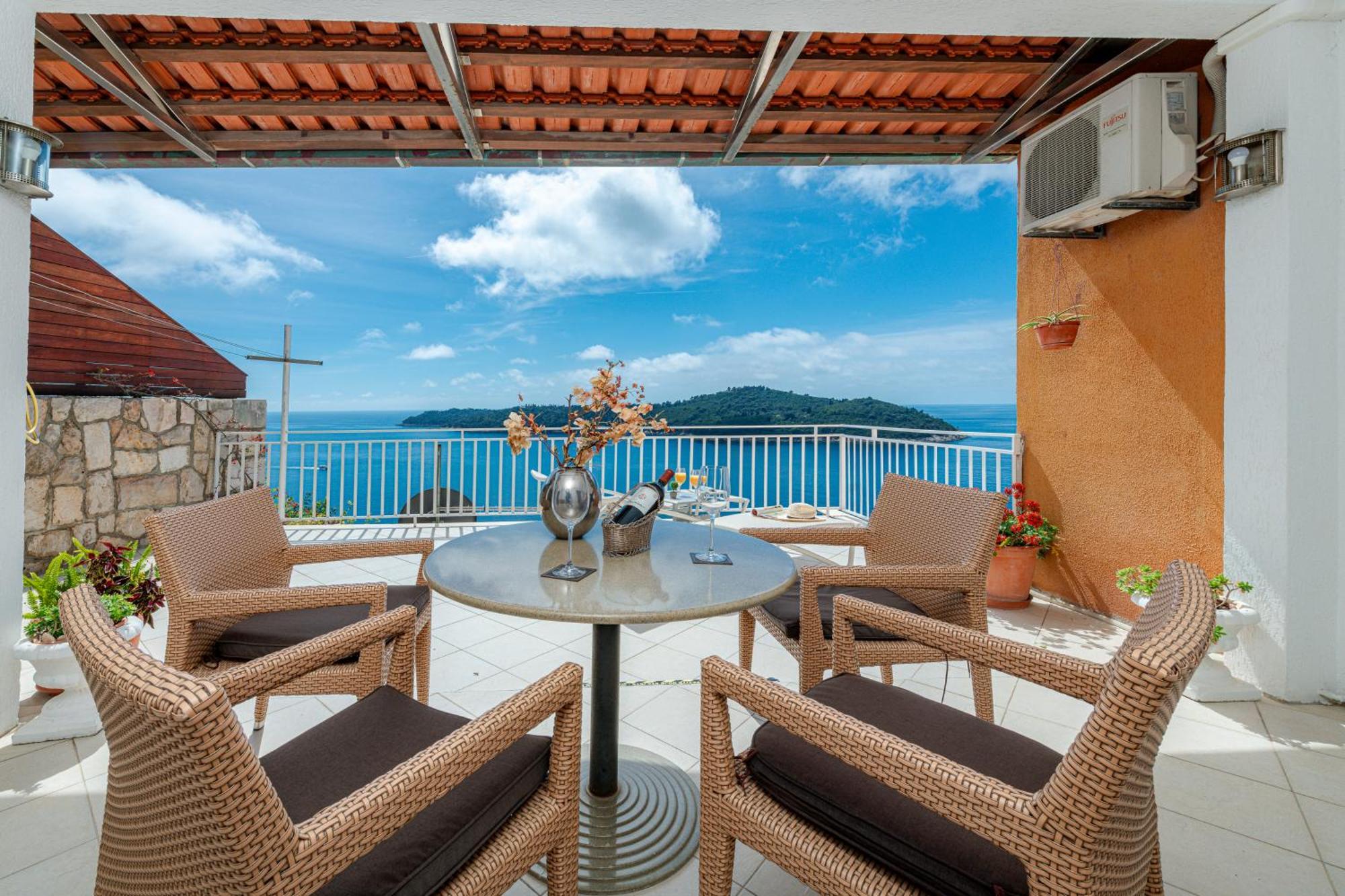 Two-Bedroom Apartment Balcony