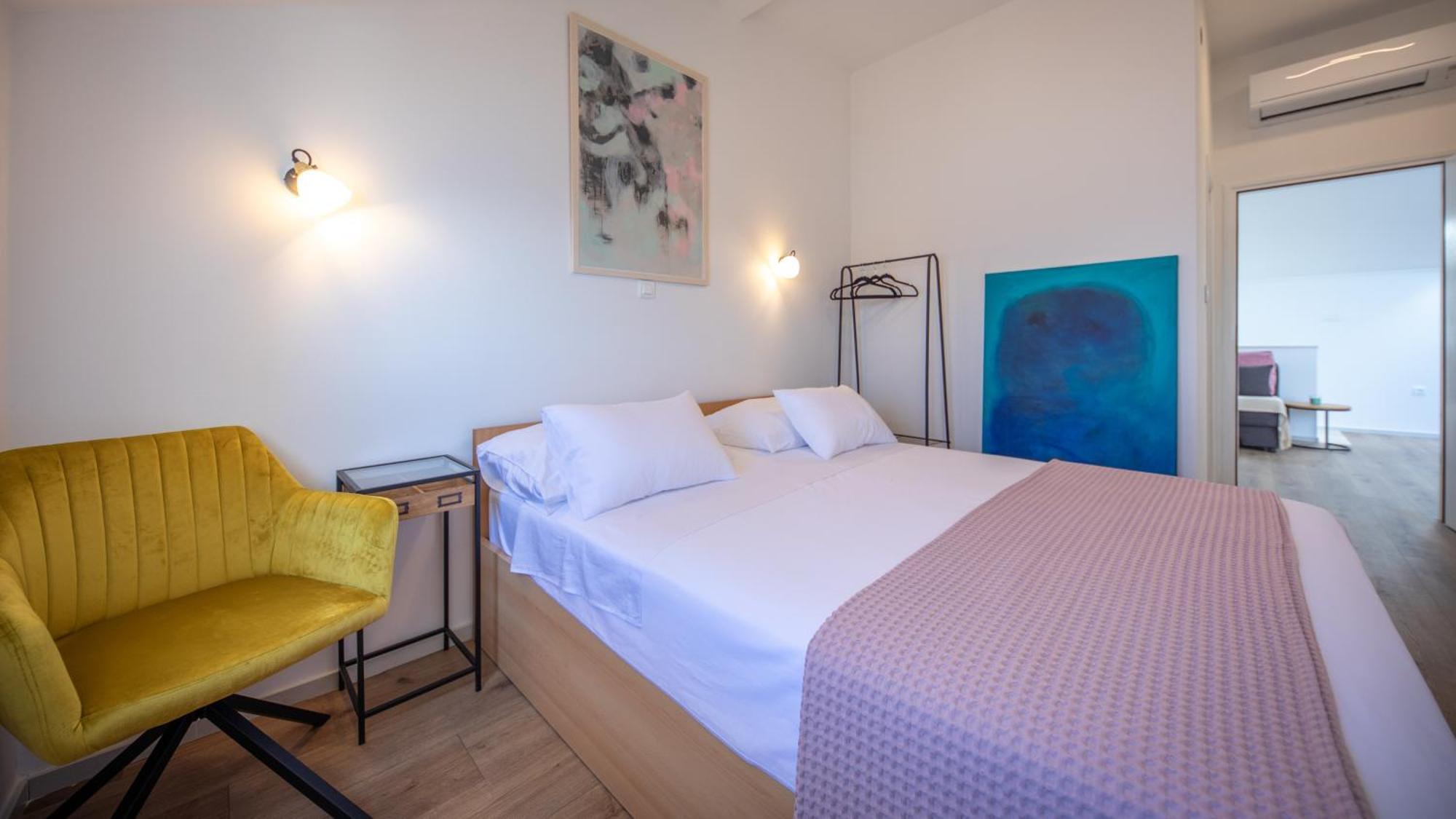 Two-Bedroom Apartment Terrace Sea View