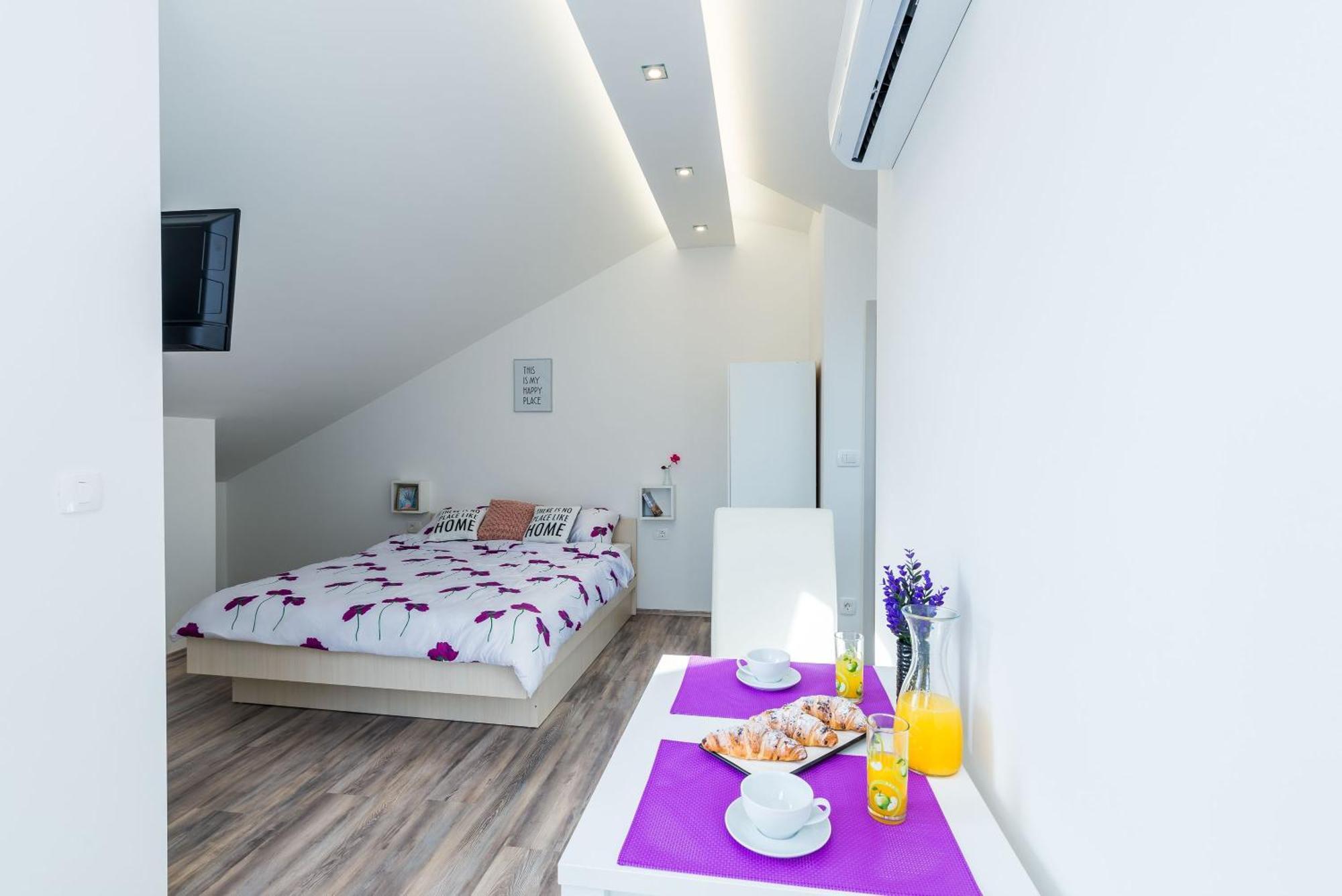 Luxury Studio Apartment Balcony