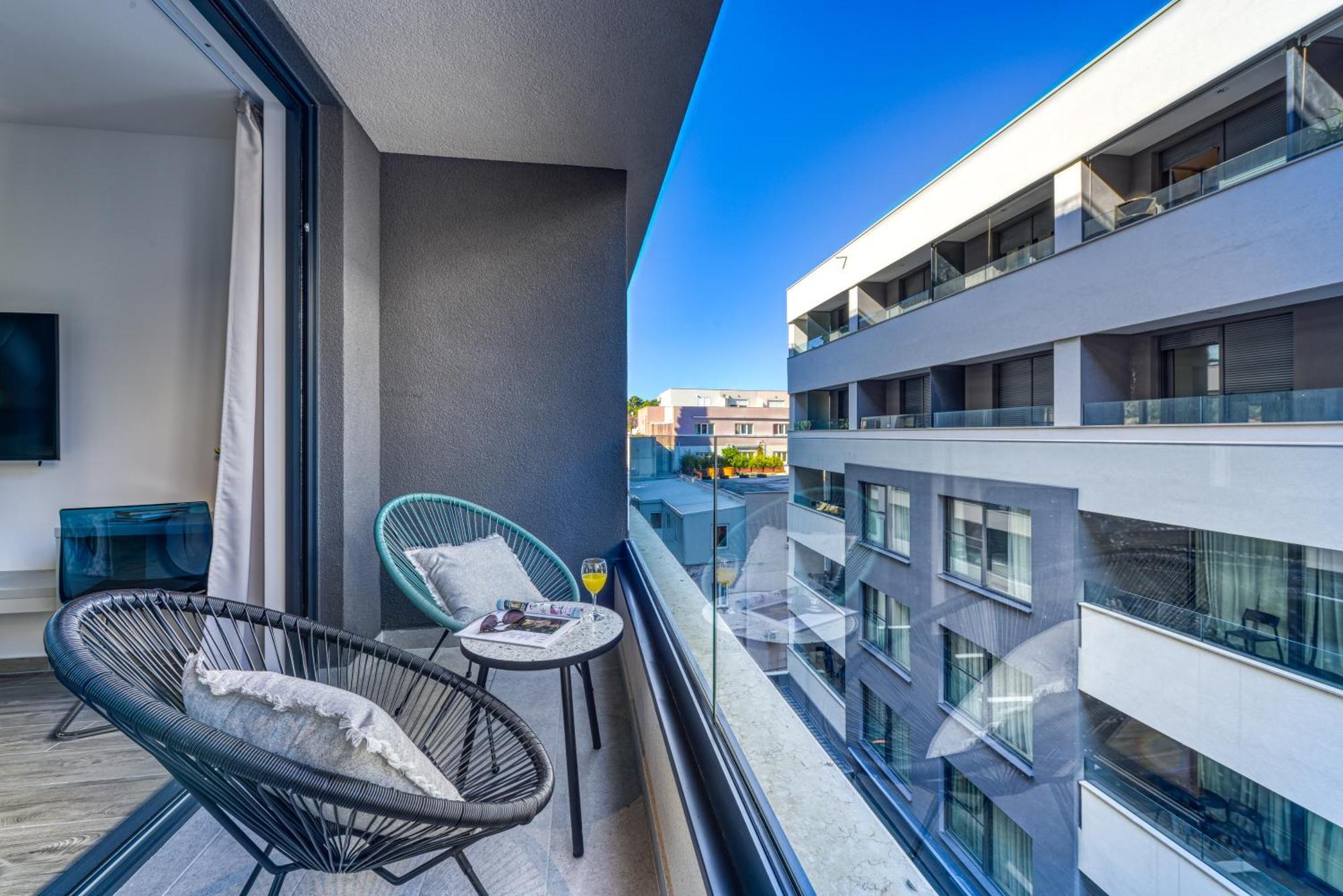 Superior Studio Apartment Balcony