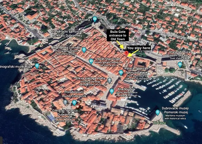 Stella Del Mare Apartment - Dubrovnik Old Town Getaway