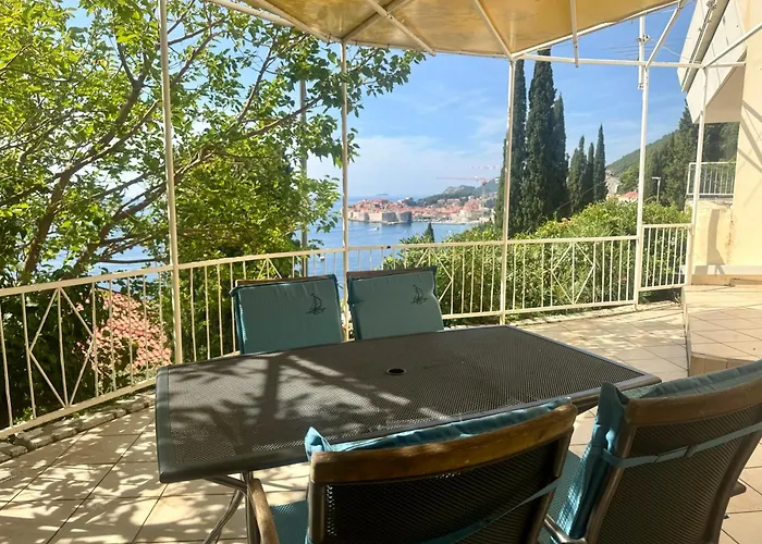 Perfect Sea View Terrace Apartment Zlatni Potok Dubrovnik